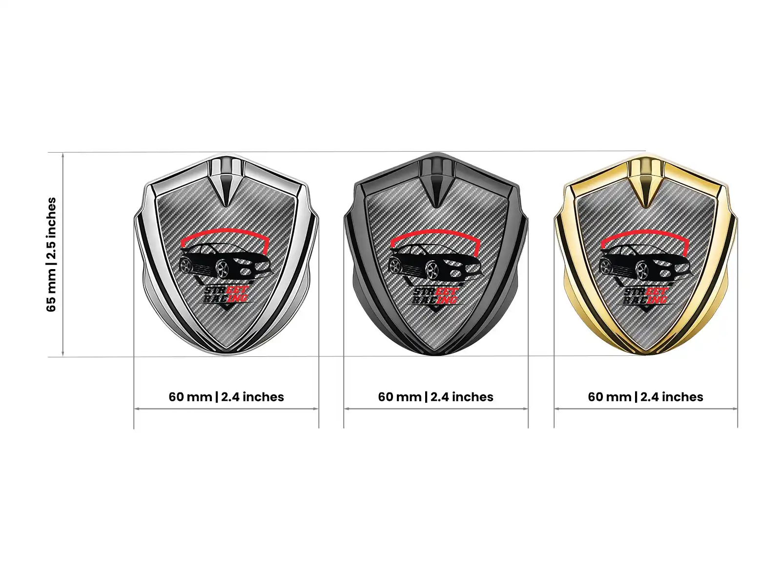 Auto Car Badge Premium Universal